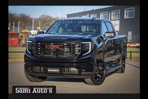 GMC Sierra Denali 6.2 V8 426PK | HUD | ALLE OPTIES | HEAD-UP | LANE ASSIST | 360 CAMERA | VIRTUAL COCKPIT |  BLACK LEDER | DUBBELE CABINE | 5 PERSOONS | PICK UP | Voorraad Nr 433794