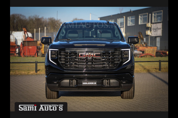 GMC Sierra Denali 6.2 V8 426PK | HUD | ALLE OPTIES | HEAD-UP | LANE ASSIST | 360 CAMERA | VIRTUAL COCKPIT |  BLACK LEDER | DUBBELE CABINE | 5 PERSOONS | PICK UP | Voorraad Nr 433794