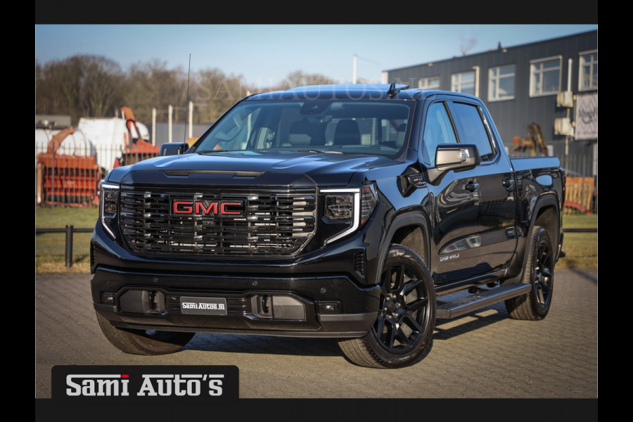 GMC Sierra Denali 6.2 V8 426PK | HUD | ALLE OPTIES | HEAD-UP | LANE ASSIST | 360 CAMERA | VIRTUAL COCKPIT |  BLACK LEDER | DUBBELE CABINE | 5 PERSOONS | PICK UP | Voorraad Nr 433794