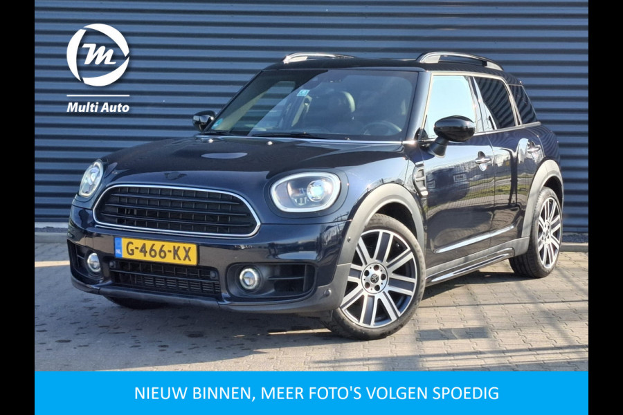 MINI Countryman 1.5 Cooper Chili Automaat | Panodak | Lederen Sportstoelen | Apple Carplay | Navigatie | Harman Kardon | Stoelverwarming | Cruise Control | Climate Control | L.M. 19" |