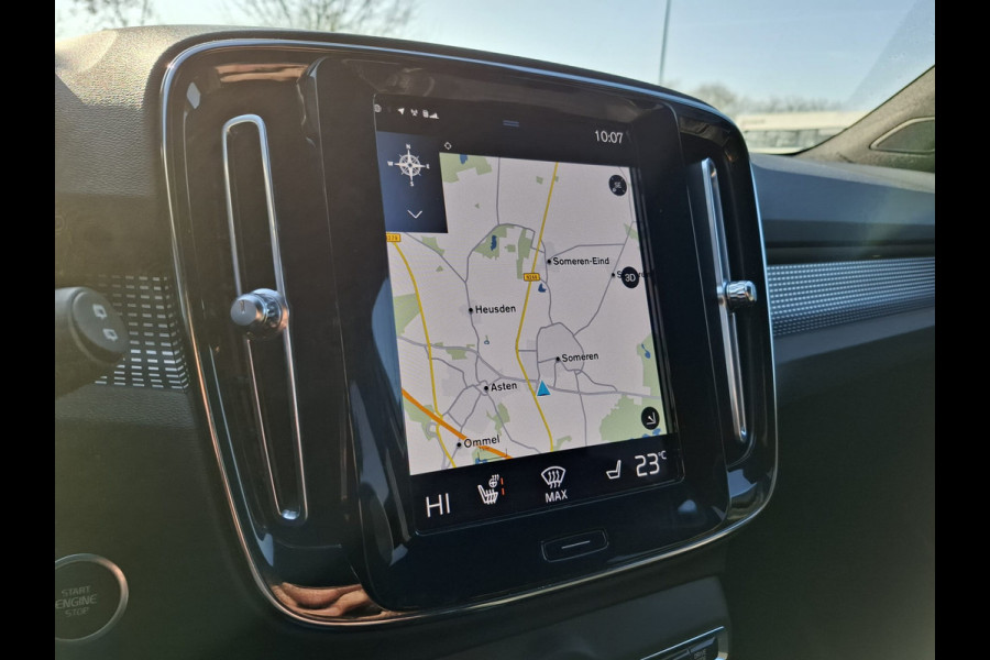 Volvo XC40 T5 Recharge R-Design Thundergrey Plug in Hybrid 261pk PHEV | Alcantara Sportstoelen Memory | Pilot Assist | Harman Kardon | Adaptive Cruise | Apple Carplay | DAB | Camera | L.M. 19" |