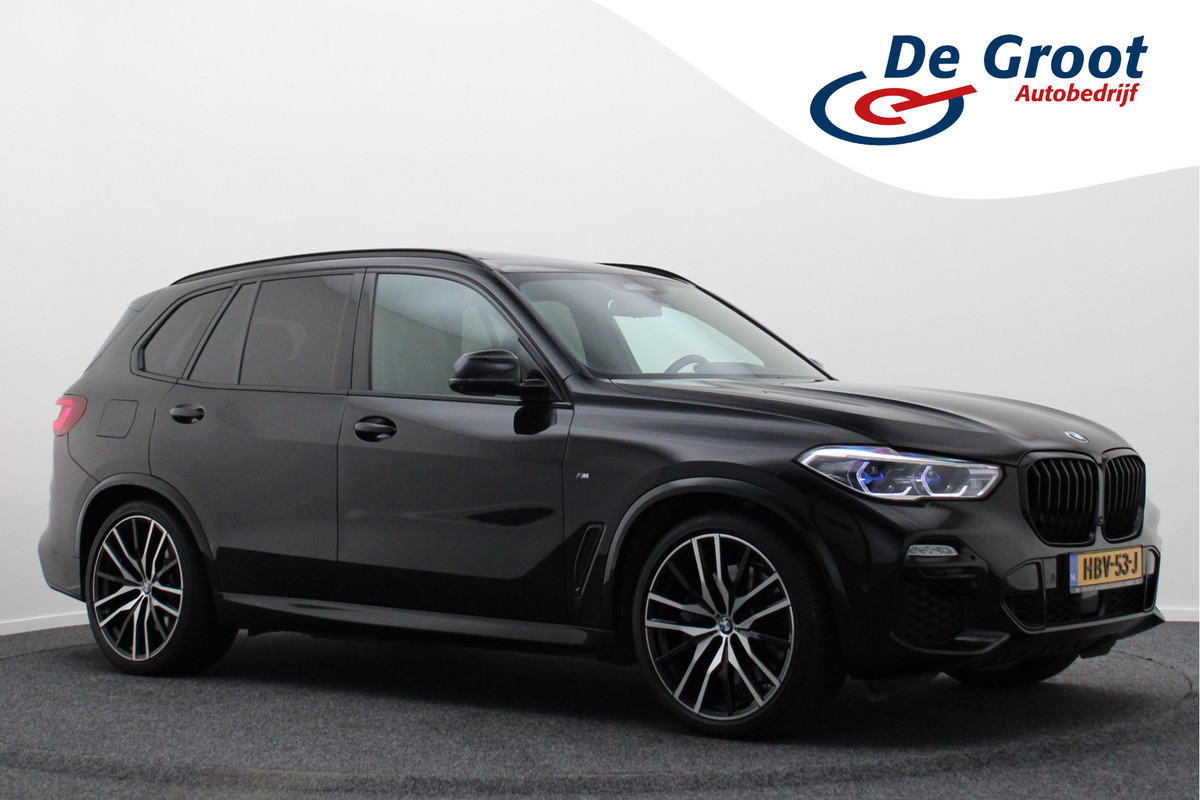 BMW X5 xDrive45e High Executive M-pakket Schaalstoelen, 360° Camera, Laser, Panoramadak, Head-Up, ACC, DAB, 22''