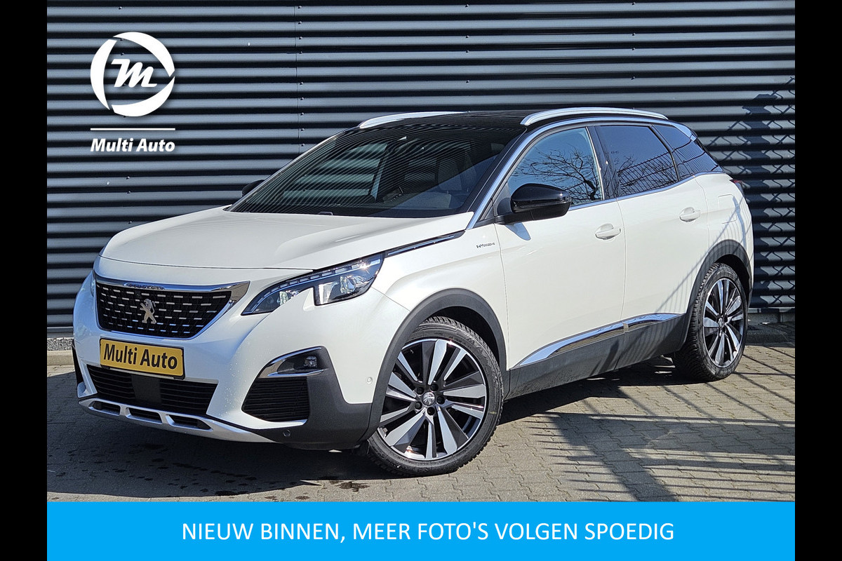 Peugeot 3008 HYbrid4 GT Plug In Hybrid 300pk Dealer O.H PHEV | Panodak | Adaptive Cruise | Alcantara Sportstoelen Massage & Memory | Focal Sound | Apple Carplay | 360 Camera | Navi Full Map | 19"L.M |