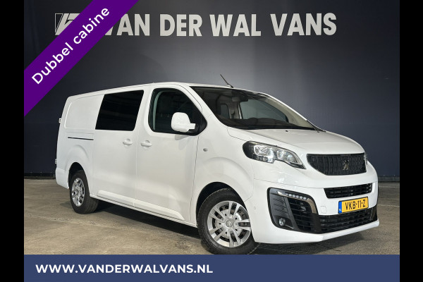 Peugeot Expert 2.0 BlueHDI 123pk Automaat L3H1 Dubbele cabine Euro6 Airco | 6-Zits | Navigatie | Camera Apple Carplay, Android Auto, Cruisecontrol, Parkeersensoren