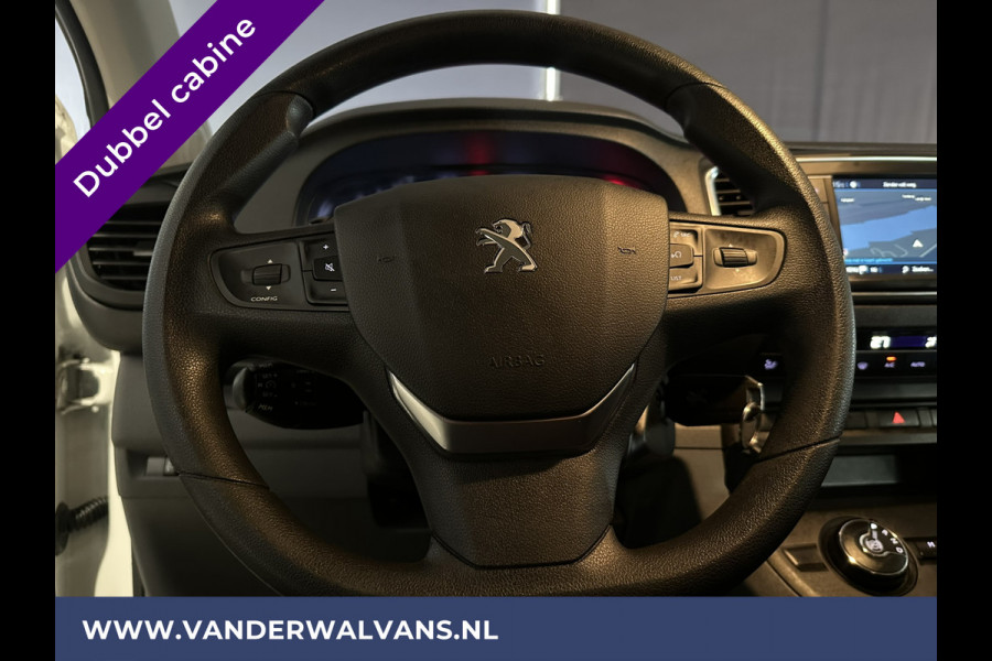 Peugeot Expert 2.0 BlueHDI 123pk Automaat L3H1 Dubbele cabine Euro6 Airco | 6-Zits | Navigatie | Camera Apple Carplay, Android Auto, Cruisecontrol, Parkeersensoren