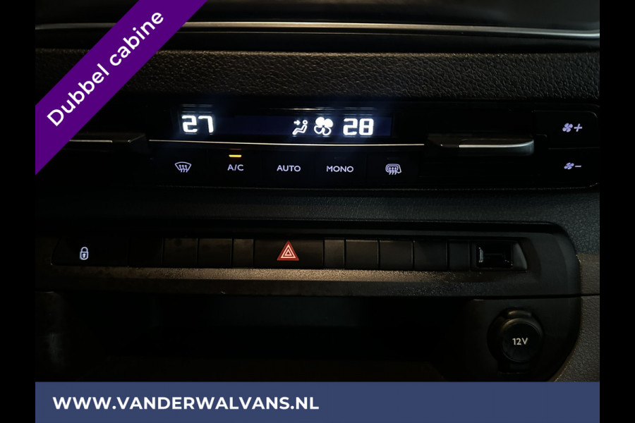 Peugeot Expert 2.0 BlueHDI 123pk Automaat L3H1 Dubbele cabine Euro6 Airco | 6-Zits | Navigatie | Camera Apple Carplay, Android Auto, Cruisecontrol, Parkeersensoren