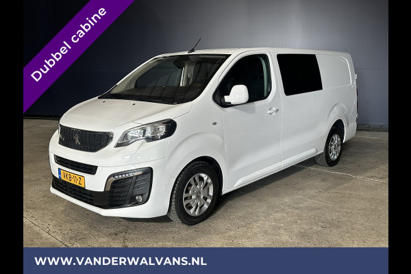 Peugeot Expert 2.0 BlueHDI 123pk Automaat L3H1 Dubbele cabine Euro6 Airco | 6-Zits | Navigatie | Camera Apple Carplay, Android Auto, Cruisecontrol, Parkeersensoren