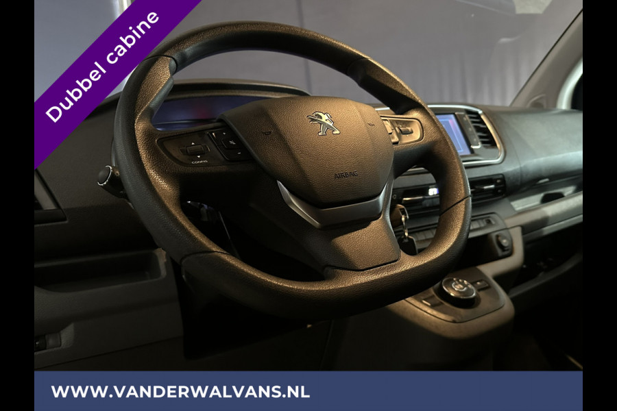 Peugeot Expert 2.0 BlueHDI 123pk Automaat L3H1 Dubbele cabine Euro6 Airco | 6-Zits | Navigatie | Camera Apple Carplay, Android Auto, Cruisecontrol, Parkeersensoren