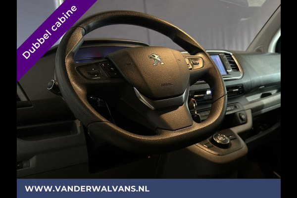 Peugeot Expert 2.0 BlueHDI 123pk Automaat L3H1 Dubbele cabine Euro6 Airco | 6-Zits | Navigatie | Camera Apple Carplay, Android Auto, Cruisecontrol, Parkeersensoren