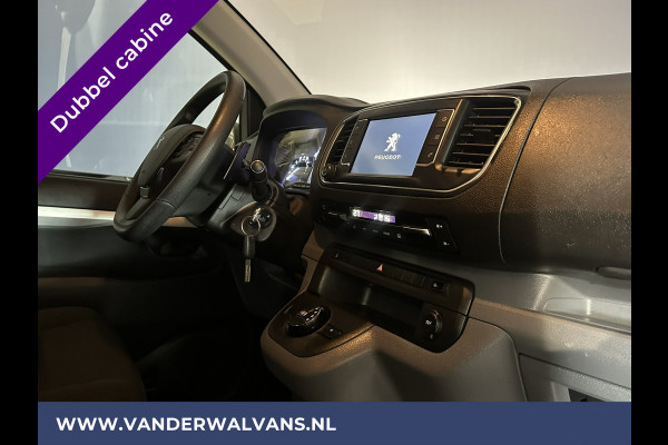 Peugeot Expert 2.0 BlueHDI 123pk Automaat L3H1 Dubbele cabine Euro6 Airco | 6-Zits | Navigatie | Camera Apple Carplay, Android Auto, Cruisecontrol, Parkeersensoren