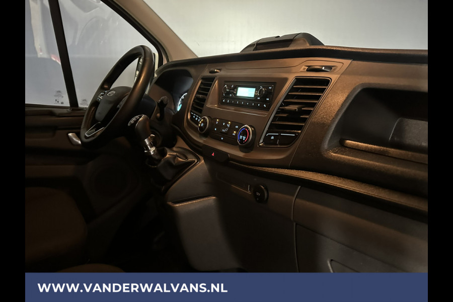 Ford Transit Custom 2.0 TDCI 130pk L2H1 Euro6 Airco | Cruisecontrol | Verwarmde voorruit Parkeersensoren, Bijrijdersbank, 2800kg trekvermogen