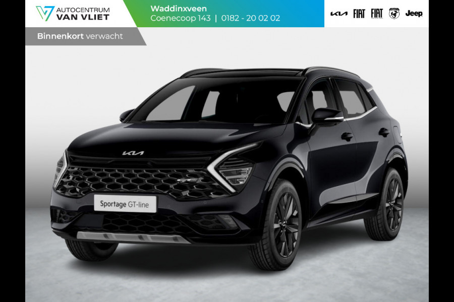 Kia Sportage 1.6 T-GDi Plug-in Hybrid AWD GT-PlusLine | Levering Juni | CarPlay | Stoelkoeling | Stoel-/stuurverwarming | Schuif-/kanteldak | PDC | LED | Navi | Camera | 19''