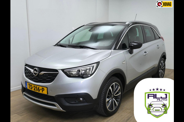 Opel Crossland X Occasion 1.2 Turbo Online Edition met parkeercamera en carplay | Tweedehands Opel Crossland X grijs | Pdc | Navi