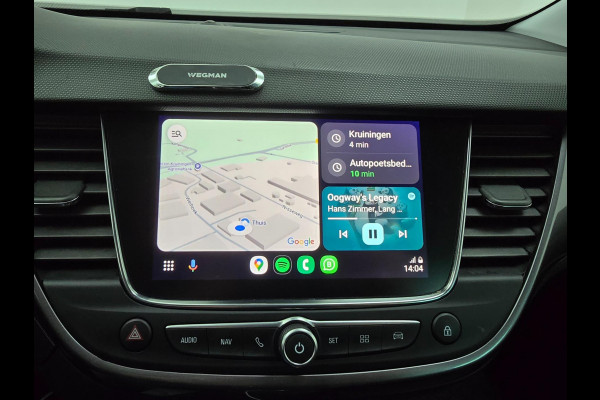 Opel Crossland X Occasion 1.2 Turbo Online Edition met parkeercamera en carplay | Tweedehands Opel Crossland X grijs | Pdc | Navi