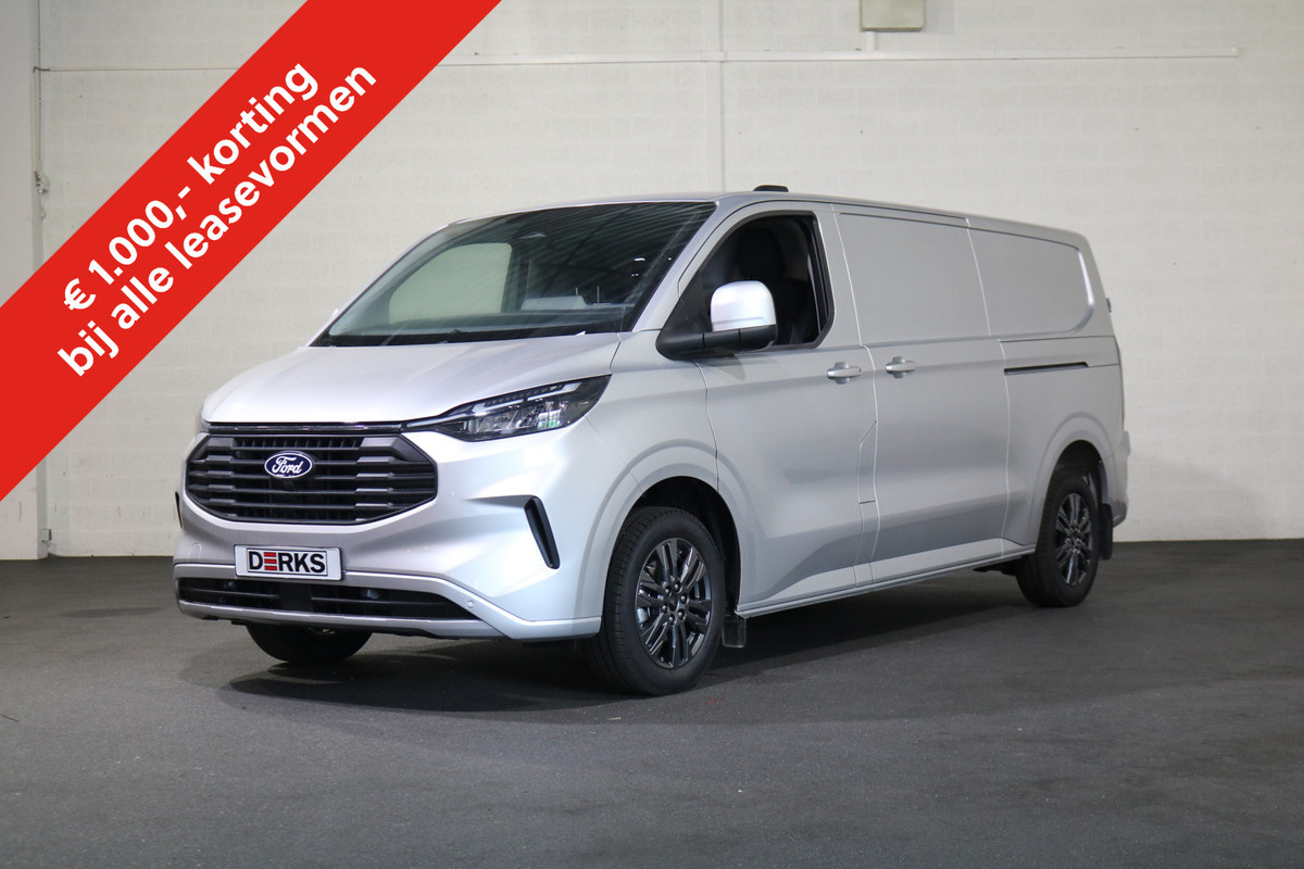 Ford Transit Custom 2.0 TDCI 170pk L2 H1 Limited Airco Navigatie Camera Adapt. Cruise 2x Schuifdeur