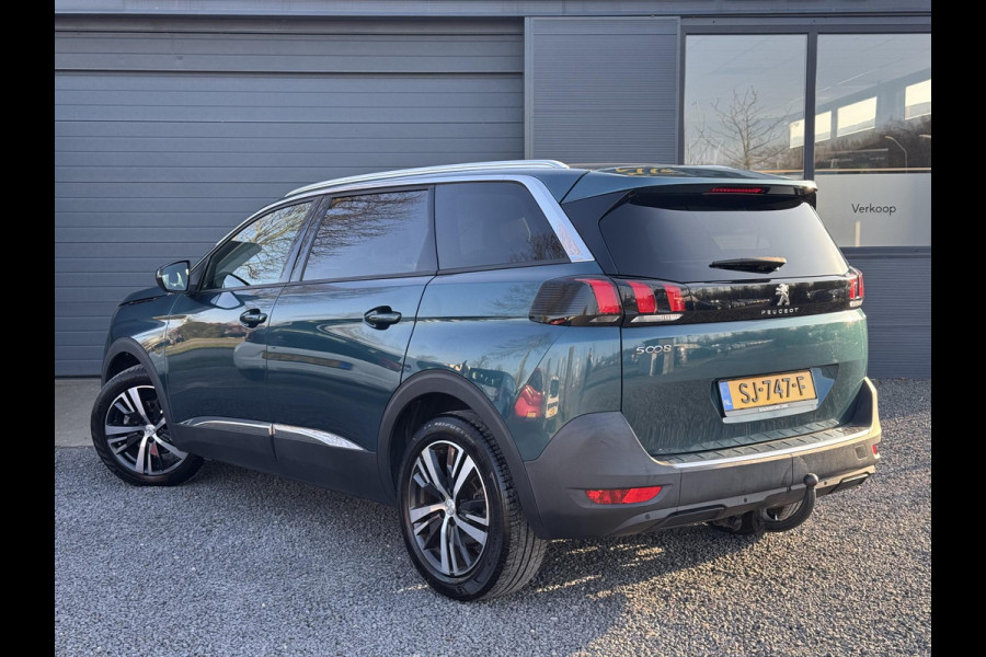 Peugeot 5008 1.2 PureTech Allure 7 Persoons,Automaat,Trekhaak,Pano,Navi,Stoelverwarming,Clima,Cruise,131pk,Halfleder,Pdc V+A,Lmv 18'',Apk tot 10-2025