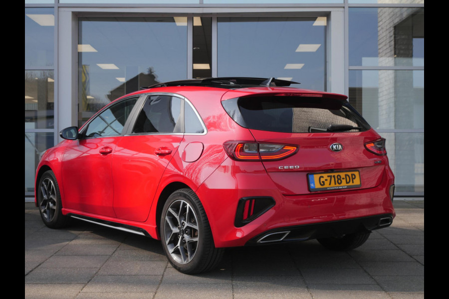 Kia Ceed 1.4 T-GDi GT-Line | Schuif-kanteldak | Climate control | Sportstoelen | Carplay | NL + Dealeronderhouden