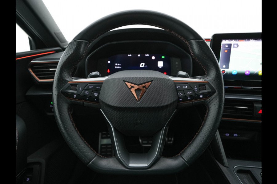 CUPRA Leon Sportstourer 1.4 e-Hybrid VZ Adrenaline (INCL-BTW) Aut. *FULL-LED | DIGI-COCKPIT | ADAPTIVE-CRUISE | 1/2-LEATHER | SPORT-SEATS | AMBIENT-LIGHT | DAB+ | KEYLESS | CAMERA | HEATED-SEATS | SHIFT-PADDLES | 19''ALU*