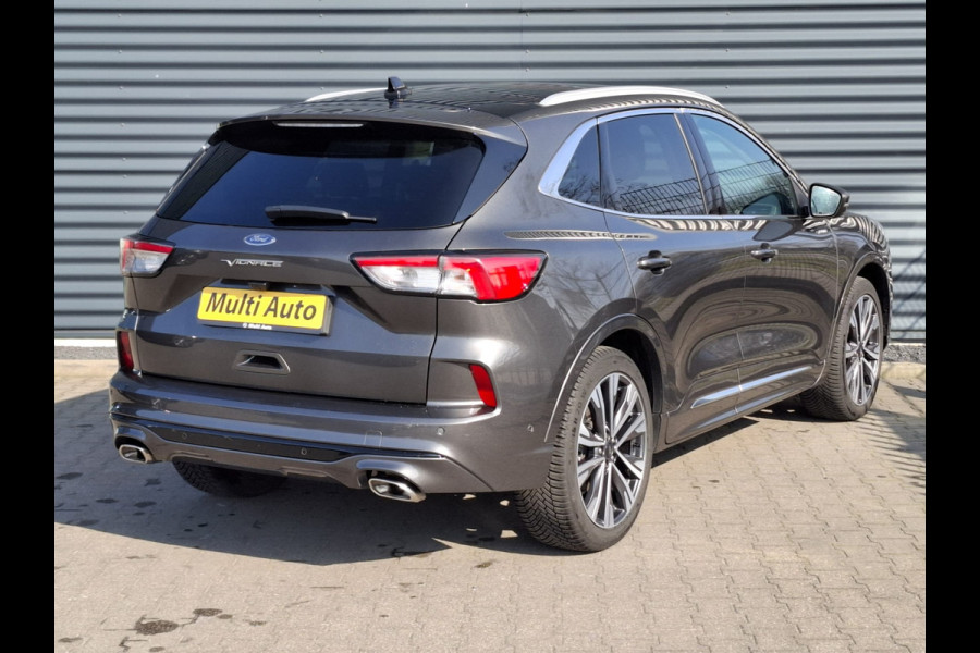 Ford Kuga 2.5 Vignale Plug in Hybrid 225pk PHEV | Panodak | Lederen Sportstoelen Memory | Bang & Olufsen | Adaptive Cruise | L.M. 20" | Apple Carplay | Virtual | Navigatie | Camera | DAB |