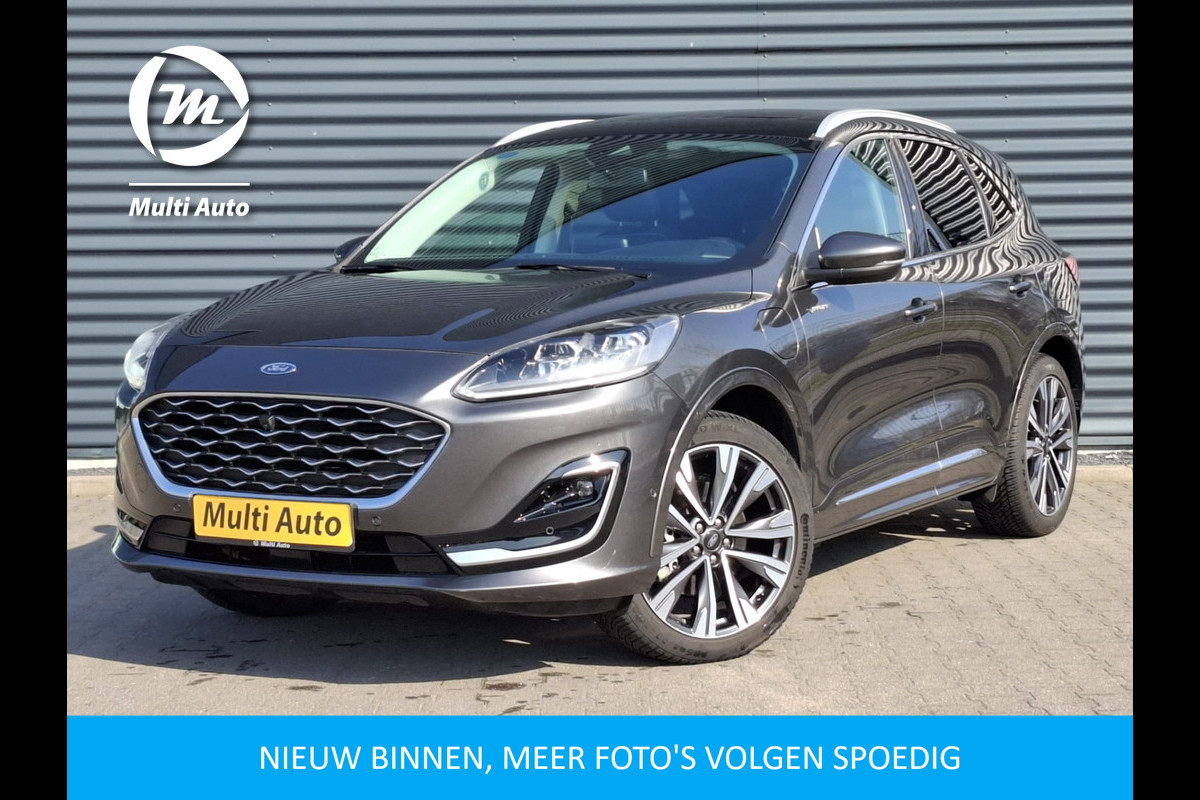 Ford Kuga 2.5 Vignale Plug in Hybrid 225pk PHEV | Panodak | Lederen Sportstoelen Memory | Bang & Olufsen | Adaptive Cruise | L.M. 20" | Apple Carplay | Virtual | Navigatie | Camera | DAB |