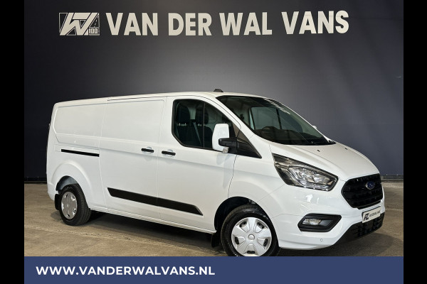 Ford Transit Custom 2.0 TDCI 131pk L2H1 Euro6 Airco | LED | Cruisecontrol | Parkeersensoren Verwarmde voorruit, Bijrijdersbank, 2800kg trekvermogen