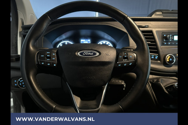 Ford Transit Custom 2.0 TDCI 131pk L2H1 Euro6 Airco | LED | Cruisecontrol | Parkeersensoren Verwarmde voorruit, Bijrijdersbank, 2800kg trekvermogen