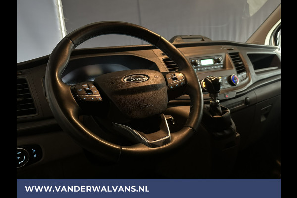 Ford Transit Custom 2.0 TDCI 131pk L2H1 Euro6 Airco | LED | Cruisecontrol | Parkeersensoren Verwarmde voorruit, Bijrijdersbank, 2800kg trekvermogen