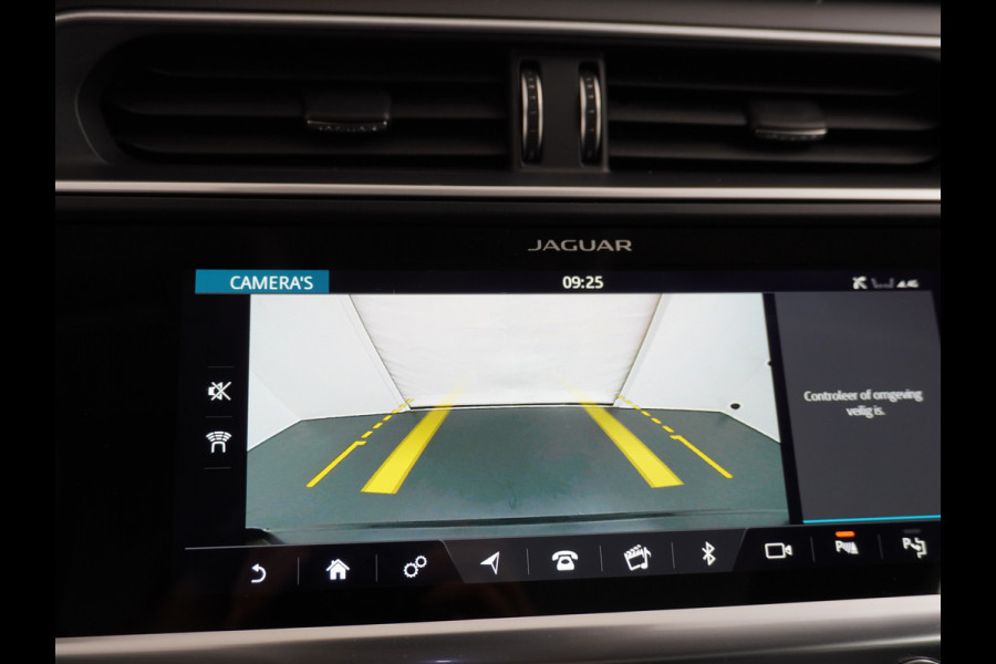 Jaguar I-PACE EV400 pk AUT SE 90kWh SOH 93,5% !! PanoDak 20"lm Elektr.Stoel+Leder+Stuur-Verwarmd Virtual-Cockpit Apple Carplay Android Navi Ca LED MultiMedia Bordherkenning koplampreiniging Lane-Assist App-Connect ECT Voorverwarming/koeling WiFi  DigiDash DAB 4WD Orig. NLse Auto 696Nm sterke elektromotor, 400Pk.