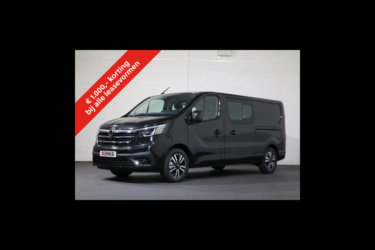 Renault Trafic 2.0 dCi 170pk L2 H1 DC Airco Navigatie Camera 2x Schuifdeur Digital Dashboard Trekhaak Face Lift