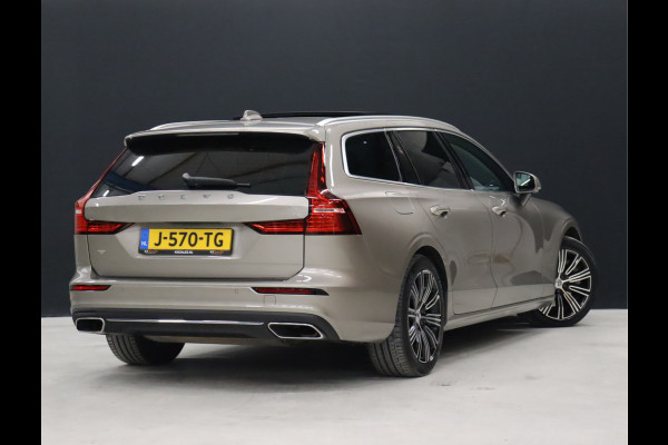 Volvo V60 2.0 T6 Recharge AWD Business Pro [SCHUIFKANTELDAK, TREKHAAK UITKLAPBAAR, STUURVERWARMING, STOELVERWARMING ACHTER, APPLE CARPLAY, ANDROID, NIEUWSTAAT]