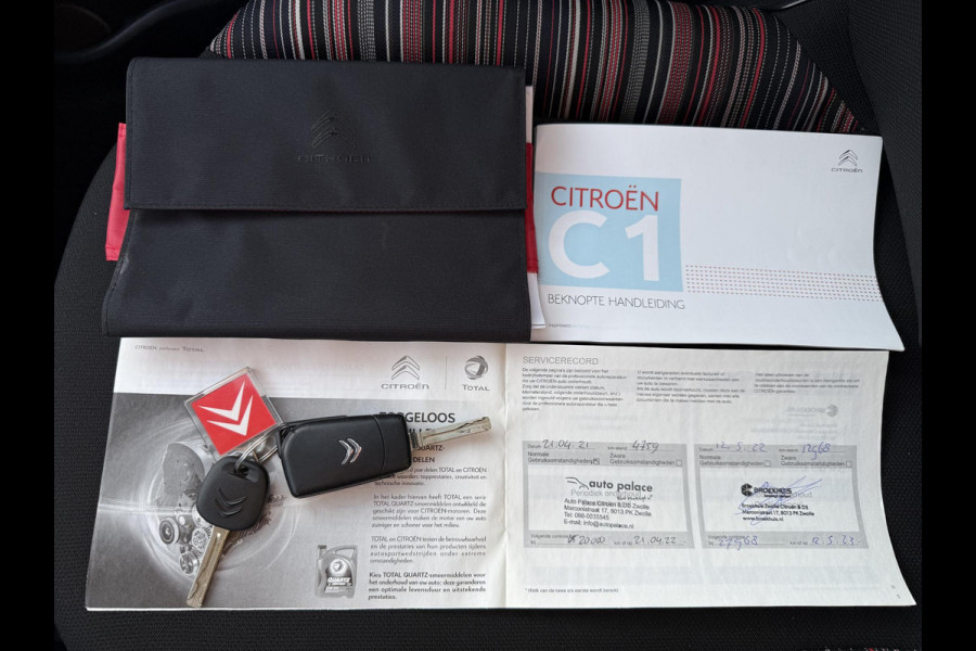 Citroën C1 1.0 VTi Feel 2e Eigenaar,5 Deurs,Airco,Cruise,Bluetooth,Dealer Onderhouden,Weinig Km,Apk tot 01-2026