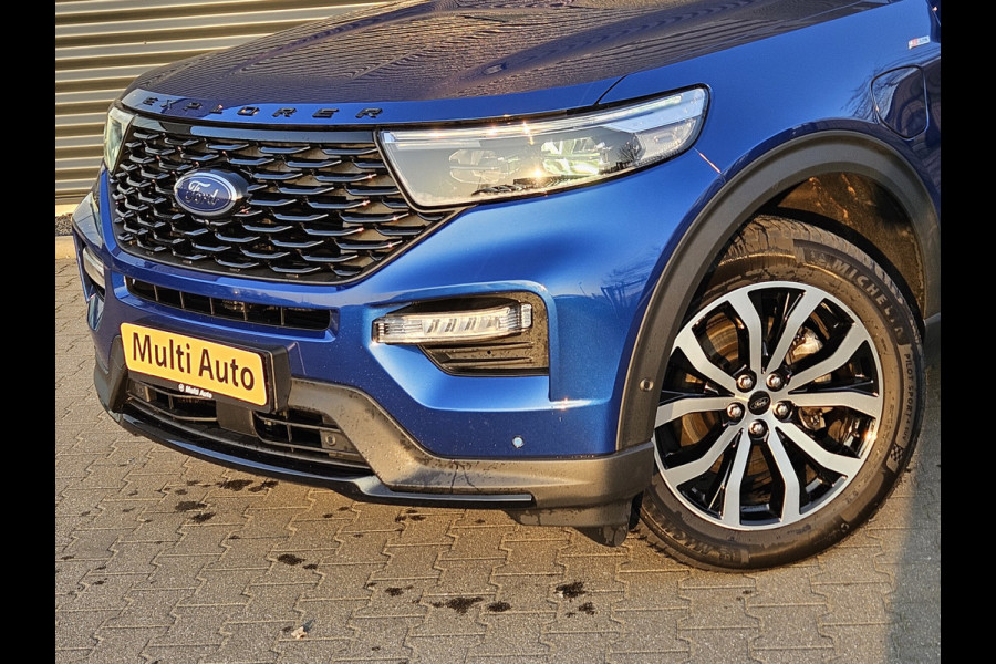 Ford Explorer 3.0 V6 EcoBoost ST-Line Plug In Hybrid 457pk 7 Persoons PHEV | Panodak | Trekhaak Afn . | Adaptive Cruise | Lederen Sportstoelen Memory & Ventilatie | Bang & Olufsen | Keyless | 20 "L.M  |