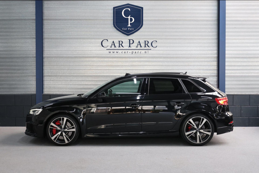 Audi RS3 Sportback 2.5 TFSI quattro MILLTEK/LED/VIRTUAL/SFEER/PANORAMADAK/LEDER+S.VERWARMING/LMV/CAM/ACC/ECC/12 MND GARANTIE!