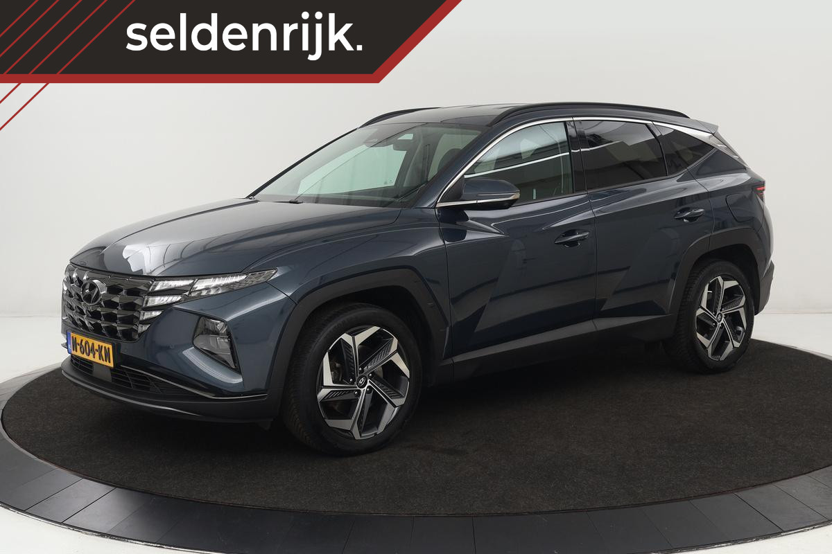 Hyundai Tucson 1.6 T-GDI HEV Premium | Trekhaak | Leder | Stoelventilatie | 360 camera | Adaptive cruise | Memory | Krell Sound | Achterbankverwarming