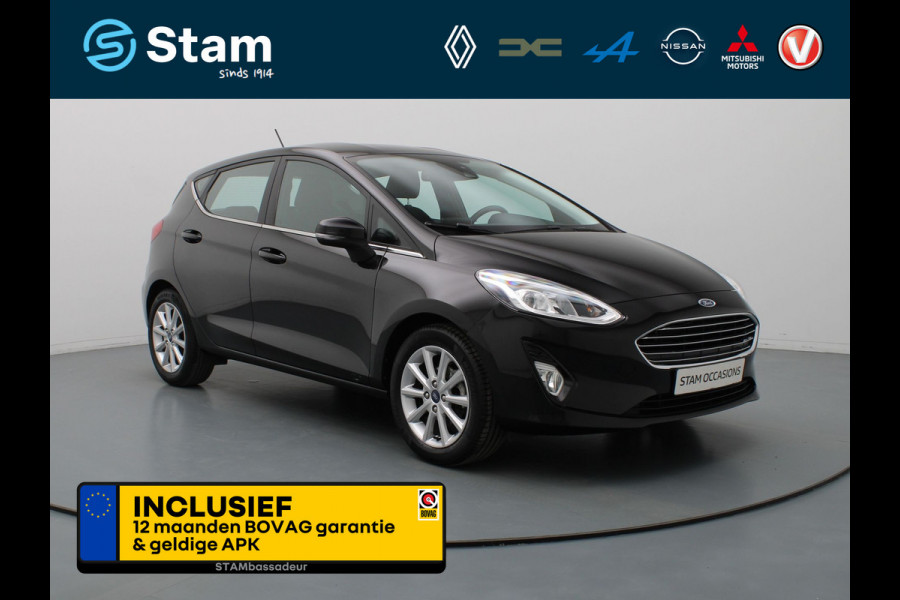 Ford Fiesta 94pk EcoBoost Titanium Cruise | Climate | Carplay | Parkeersens. achter | 16" Velgen