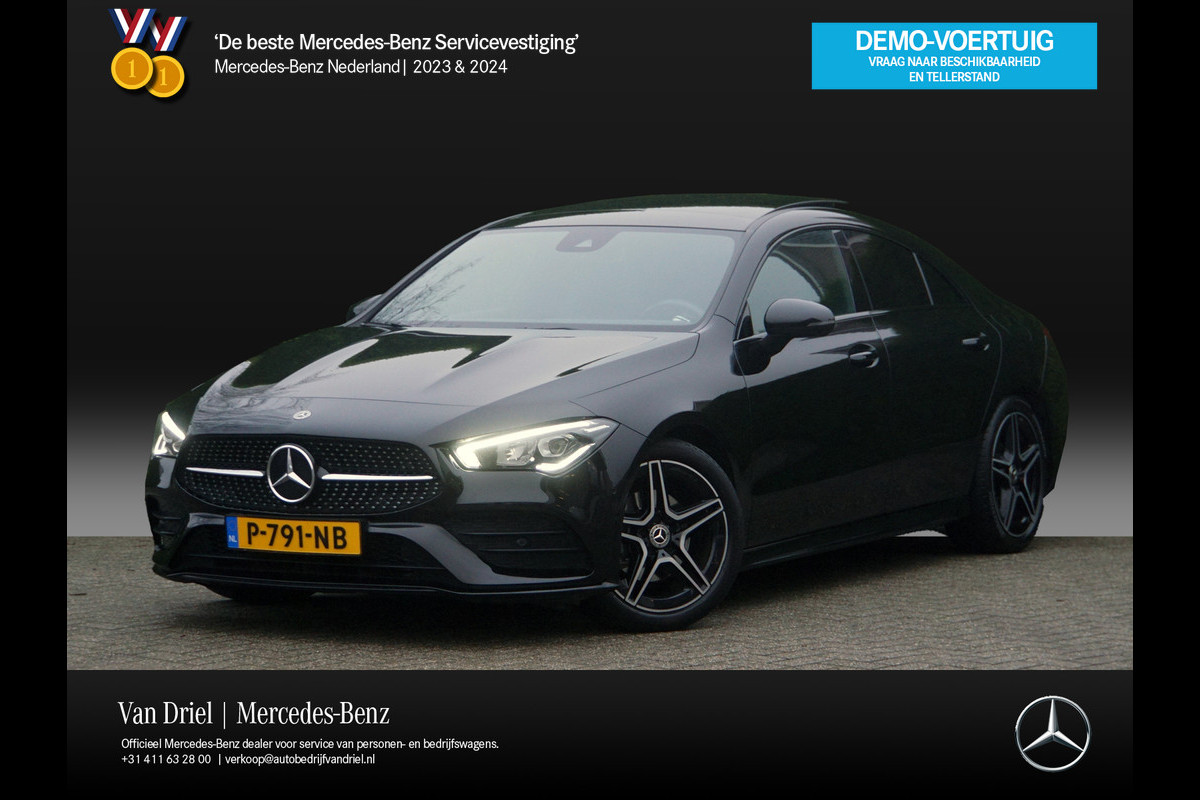 Mercedes-Benz CLA-Klasse CLA 180 AMG line Night | Panorama Sfeer Trekhaak Carplay