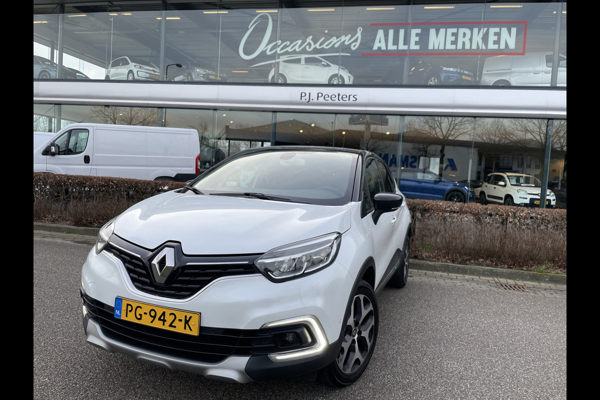 Renault Captur 0.9 TCe Intens Led mistlampen - Lederen stuurwiel - Cruise control - Achteruitrij camera - navigatie - Airco - getint glas achter - parkeersensoren achter - bluetooth