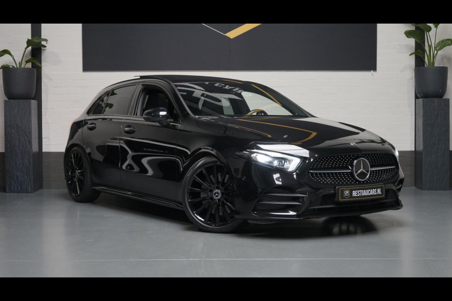 Mercedes-Benz A-Klasse A250 AMG 4MATIC AUTOMAAT-360 CAMERA-ACC-AMBIANCE-BURMESTER-CARPLAY-KEYLESS-LEDER-MEMORY-MULTIBEAM-PANORAMA