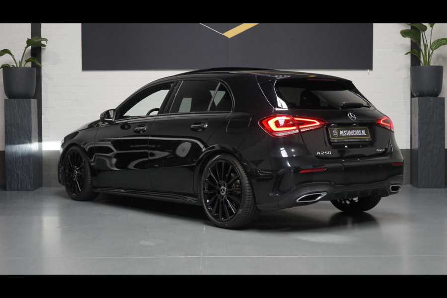 Mercedes-Benz A-Klasse A250 AMG 4MATIC AUTOMAAT-360 CAMERA-ACC-AMBIANCE-BURMESTER-CARPLAY-KEYLESS-LEDER-MEMORY-MULTIBEAM-PANORAMA