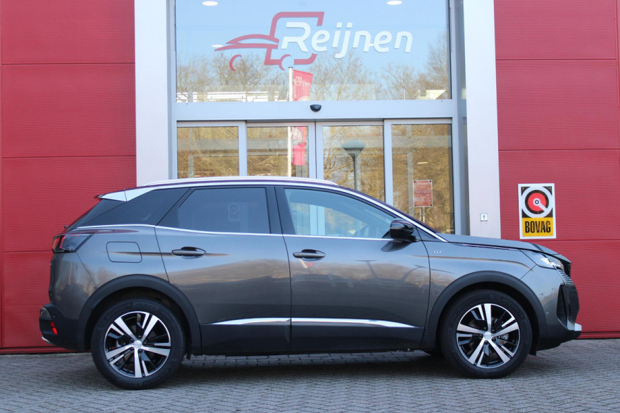 Peugeot 3008 1.2 Hybrid 136PK GT | NAVIGATIE | APPLE CARPLAY/ANDROID AUTO | 360° CAMERA | FULL LED KOPLAMPEN | KEYLESS ENTRY/START | DODEHOEK DETECTIE | CLIMATE CONTROL | DAB+ RADIO | ADAPTIVE CRUISE CONTROL |