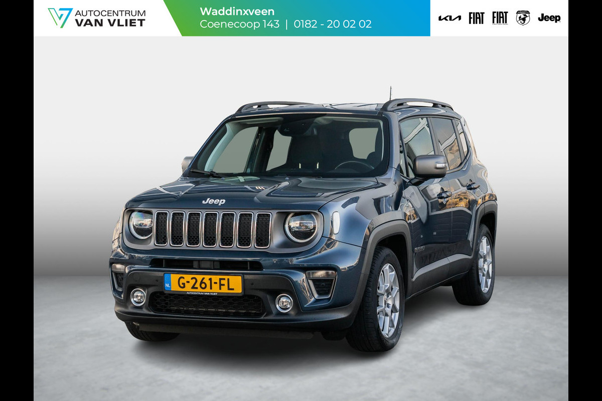 Jeep Renegade 1.3 Turbo Aut. Limited | Function Pack | Winter Pack | Visibility Pack | Navi | Apple Carplay | Trekhaak