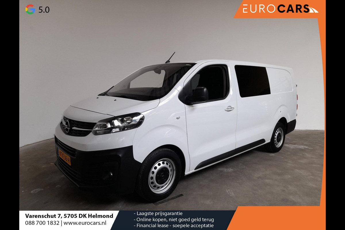 Opel Vivaro 2.0 CDTI L3H1 145PK Dubbele Cabine Edition Navigatie Trekhaak Cruise control Airco