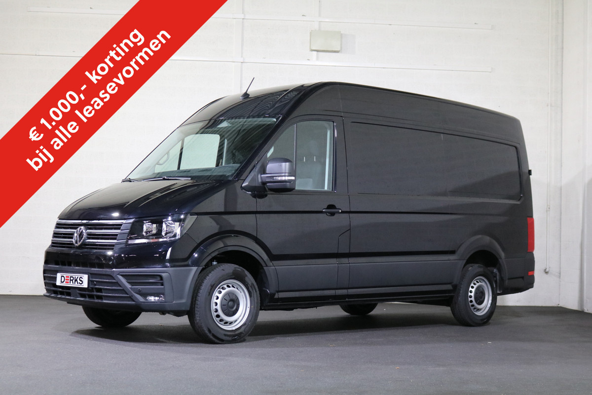 Volkswagen Crafter 2.0 TDI 140pk L3 H3 Automaat Airco Navigatie Apple Carplay Camera