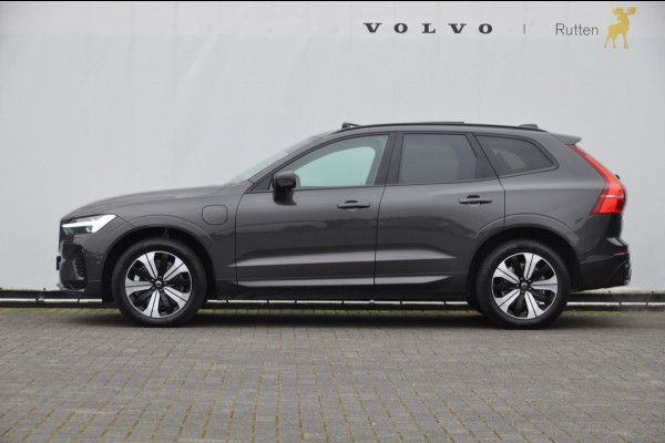 Volvo XC60 T6 350PK Automaat Plug-in hybrid AWD Plus Dark Long range / Adaptieve cruise control / Panoramadak / Apple carplay / Parkeersensoren met 360 camera / Elektrische achterklep / Elektrische stoelen met geheugen / Stoel en stuurwielverwarming