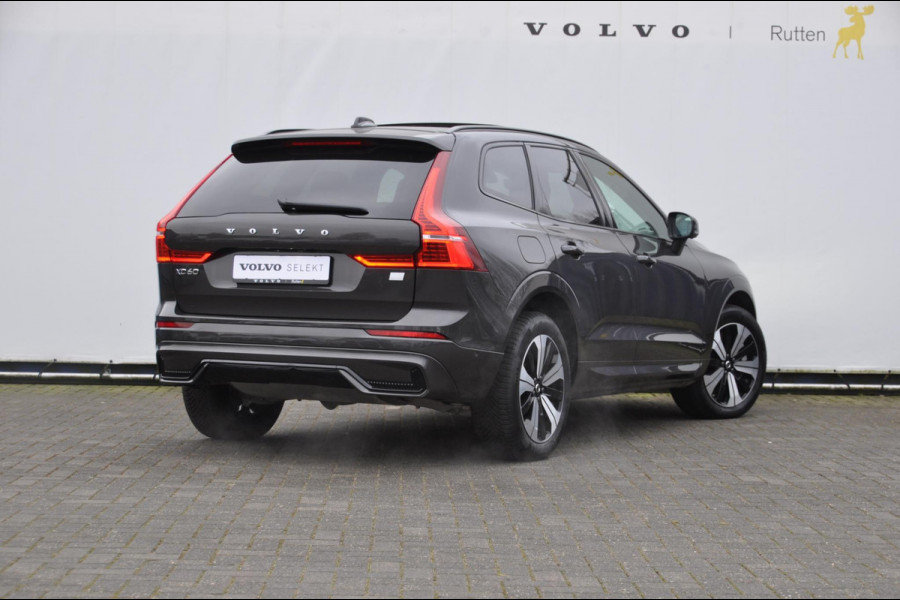 Volvo XC60 T6 350PK Automaat Plug-in hybrid AWD Plus Dark Long range / Adaptieve cruise control / Panoramadak / Apple carplay / Parkeersensoren met 360 camera / Elektrische achterklep / Elektrische stoelen met geheugen / Stoel en stuurwielverwarming