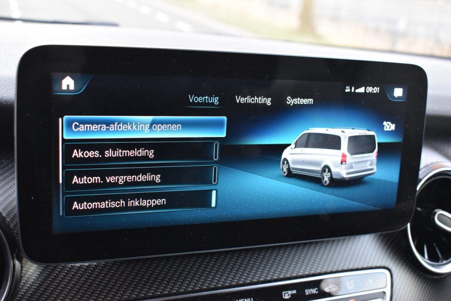 Mercedes-Benz V-Klasse 300d Lang DC Avantgarde Luchtvering Camera Trekhaak Carplay Stoelverwarming/koeling