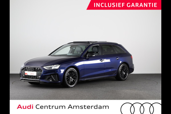 Audi A4 Avant 35 TFSI S edition Competition 150 pk S-tronic | Verlengde garantie | Navigatie | Panoramadak | Parkeersensoren | Cruise control | Stoelverwarming | S-line |