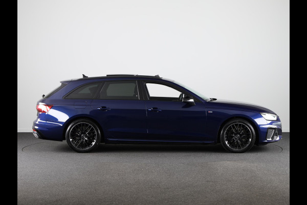 Audi A4 Avant 35 TFSI S edition Competition 150 pk S-tronic | Verlengde garantie | Navigatie | Panoramadak | Parkeersensoren | Cruise control | Stoelverwarming | S-line |