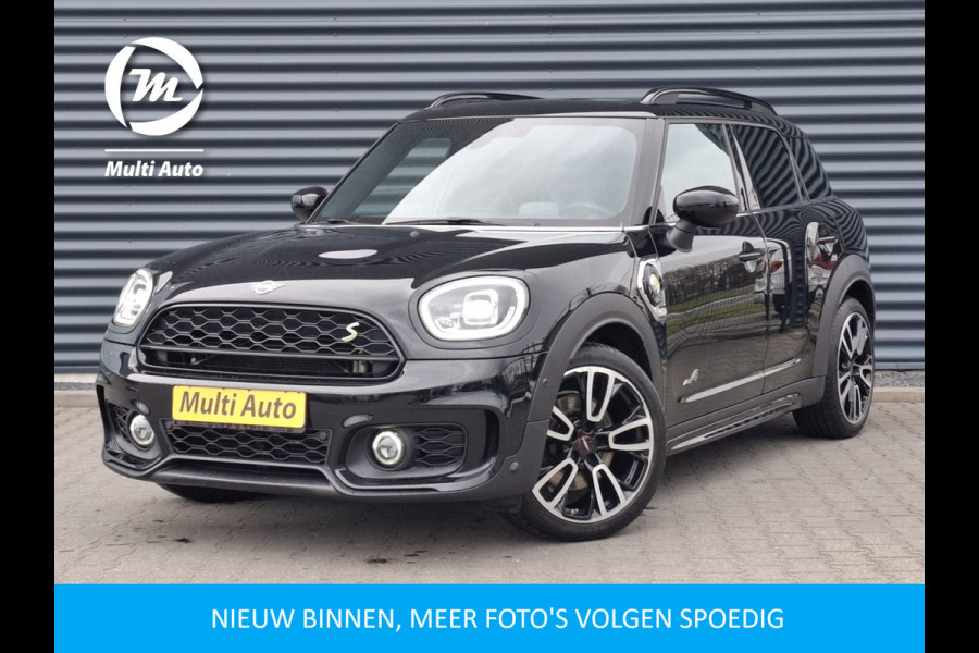 MINI Countryman 2.0 Cooper S E ALL4 JCW Plug in Hybrid PHEV | Panodak | Alcantara Sportstoelen | Adaptive Cruise | Harman Kardon | Sfeerverlichting | Camera | L.M. 19" | DAB | Navigatie |