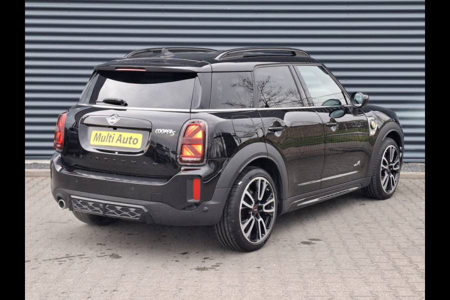 MINI Countryman 2.0 Cooper S E ALL4 JCW Plug in Hybrid PHEV | Panodak | Alcantara Sportstoelen | Adaptive Cruise | Harman Kardon | Sfeerverlichting | Camera | L.M. 19" | DAB | Navigatie |